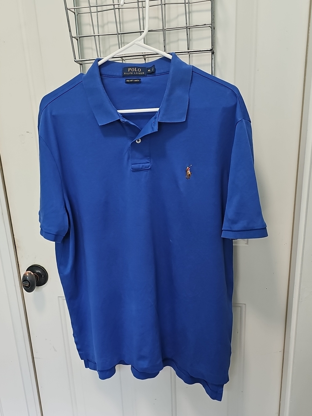 Polo by Ralph Lauren Men’s Cobalt Blue Short-Sleeve Polo